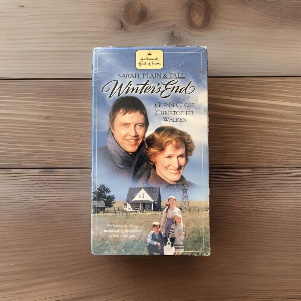Sarah, Plain & Tall: Winter's End VHS Hallmark Hall of Fame Glenn Close Walken